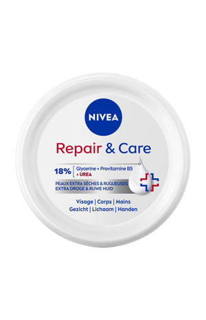 Crème nourrissante - Repair & Care - Peaux extra sèches - Visage & corps - 400 ml
