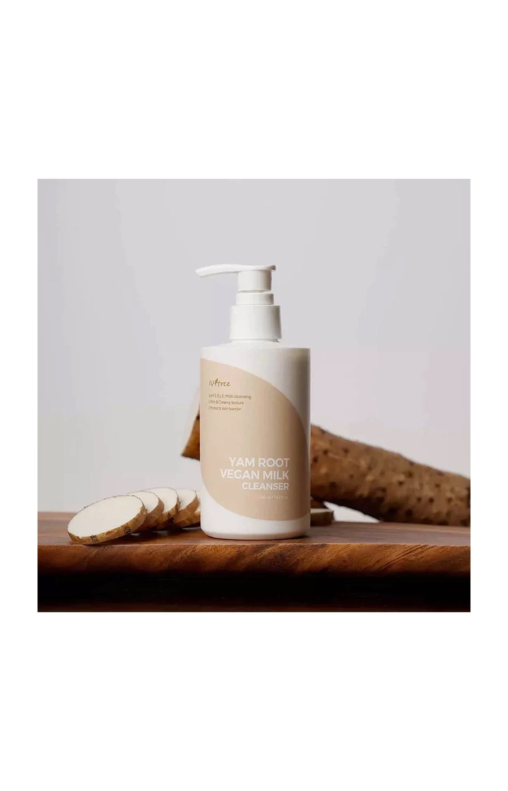 Isntree - Lait nettoyant doux - Céramides - Visage - 220 ml