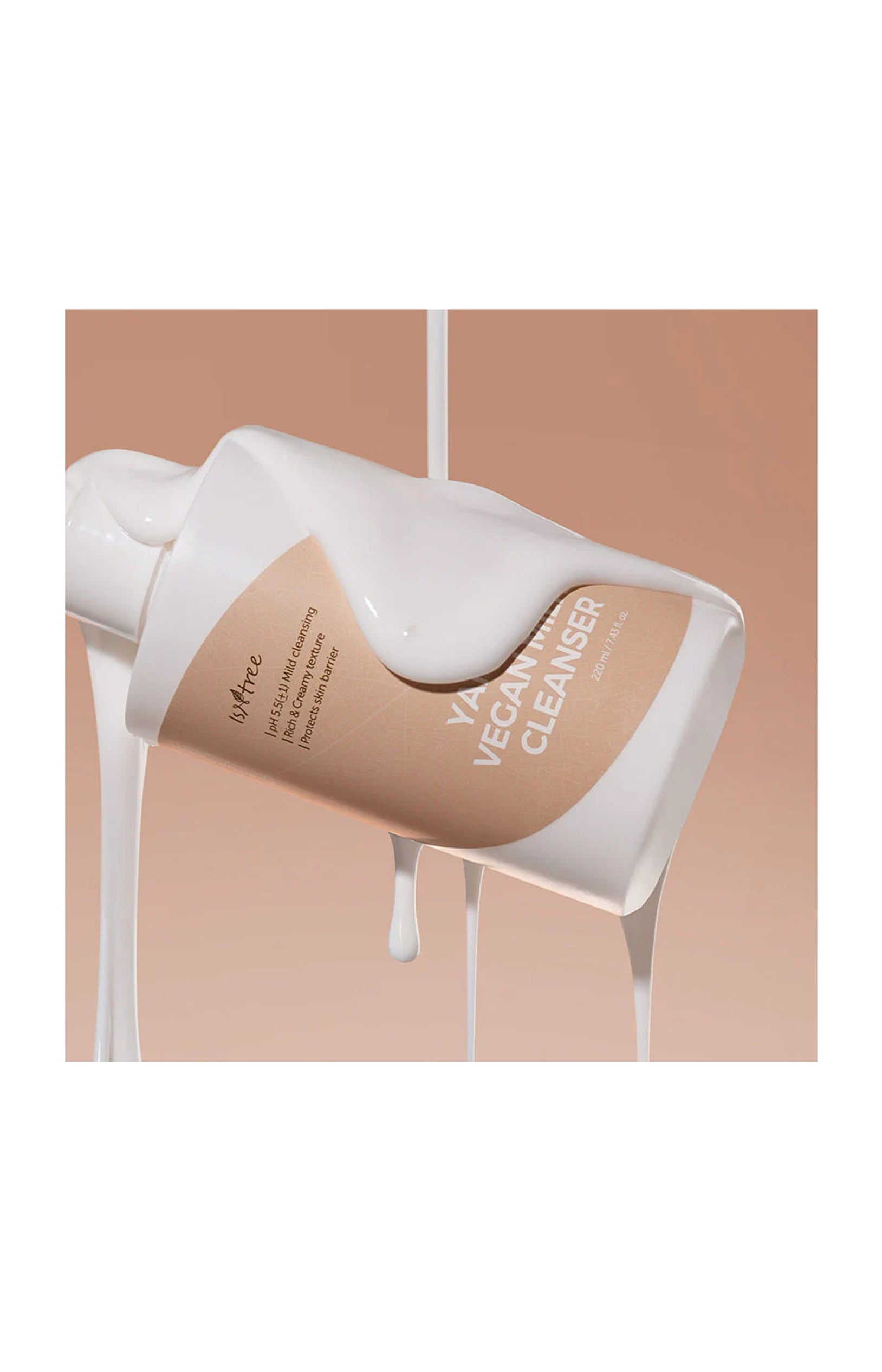 Isntree - Lait nettoyant doux - Céramides - Visage - 220 ml