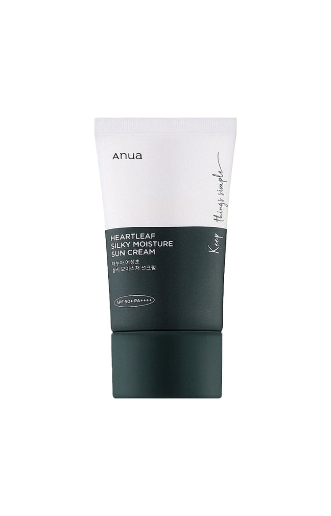 Anua - Crème solaire SPF 50+ - Heartleaf - Peaux sensibles - 50 ml