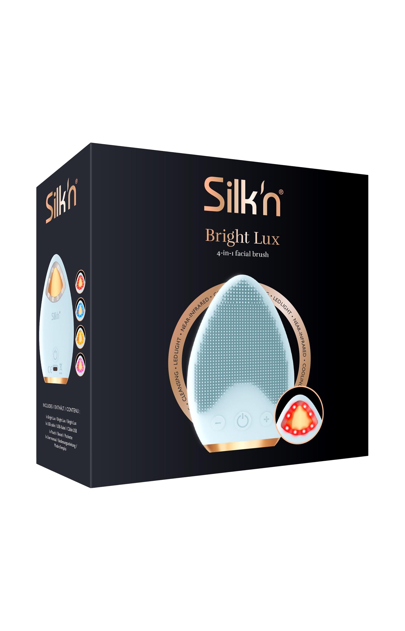 Brosse nettoyante 4-en-1 - Silk’n Bright Lux - Visage