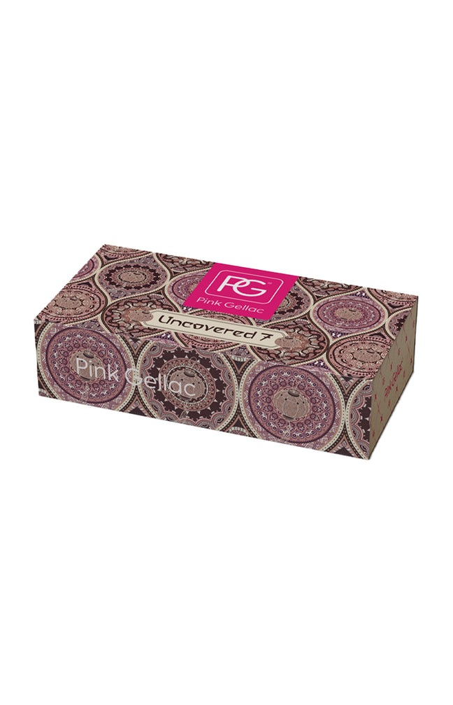 Coffret vernis semi-permanents - Uncovered7 - 5 x 10 ml