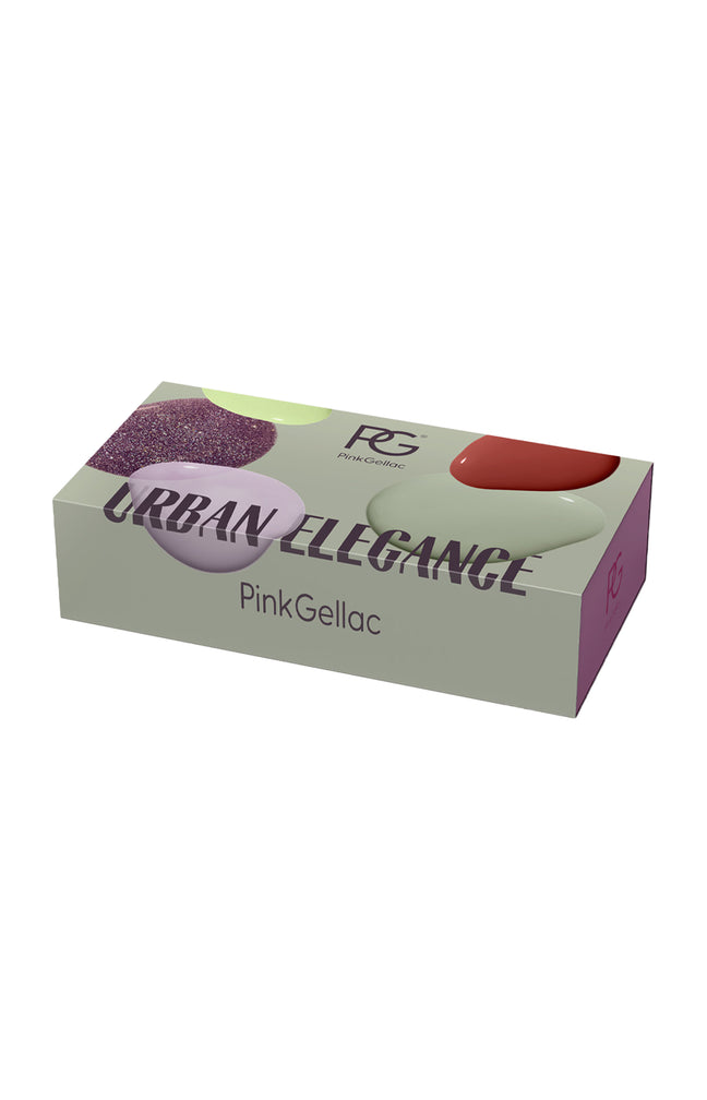 Coffret vernis semi-permanents - Urban Elegance - 5 x 10 ml