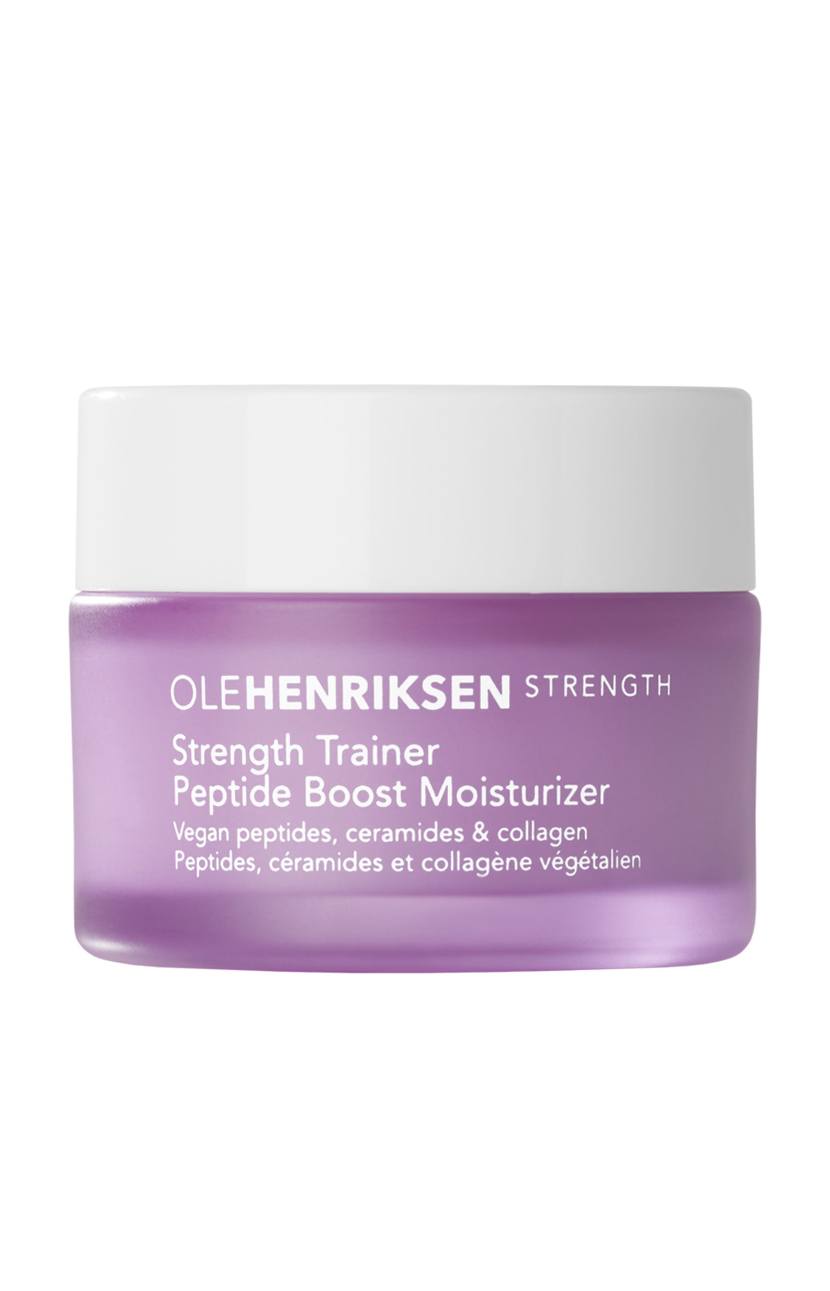 Crème hydratante repulpante - Peptides & céramides - Strength - 50 ml