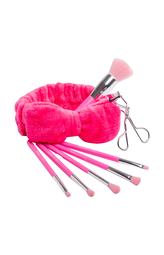 Coffret accessoires maquillage - Glow - 8 pièces