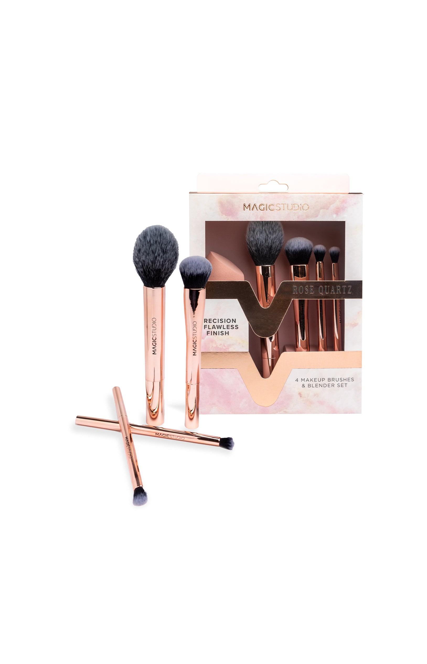 Coffret accessoires de maquillage - Rose Quartz - 5 produits