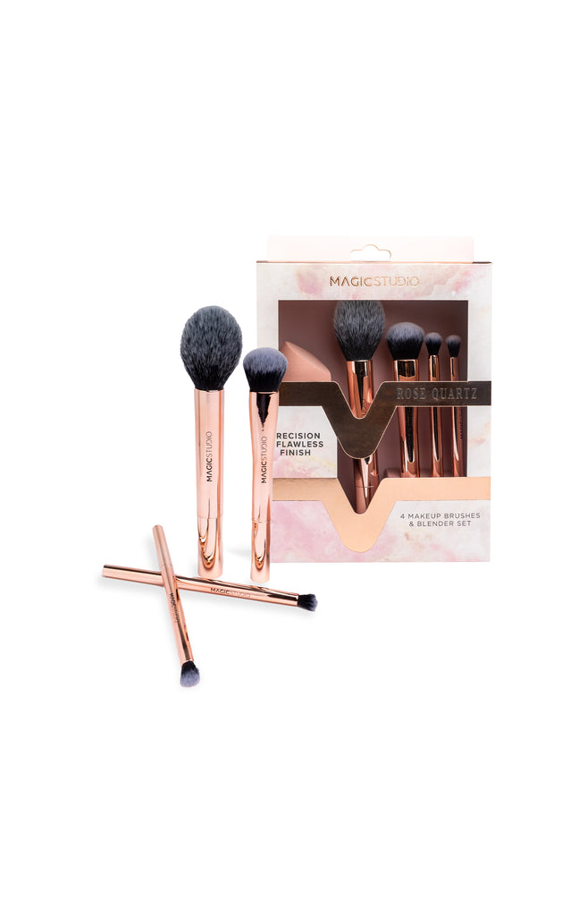 Coffret accessoires de maquillage - Rose Quartz - 5 produits