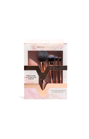 Coffret accessoires de maquillage - Rose Quartz - 5 produits