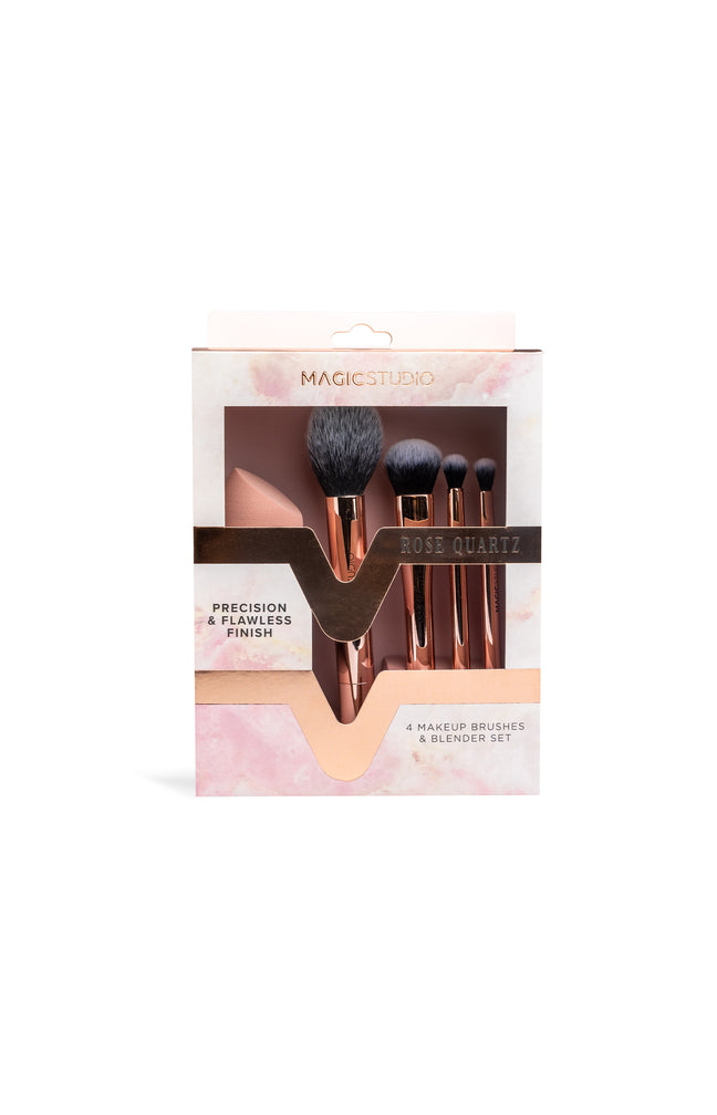 Coffret accessoires de maquillage - Rose Quartz - 5 produits
