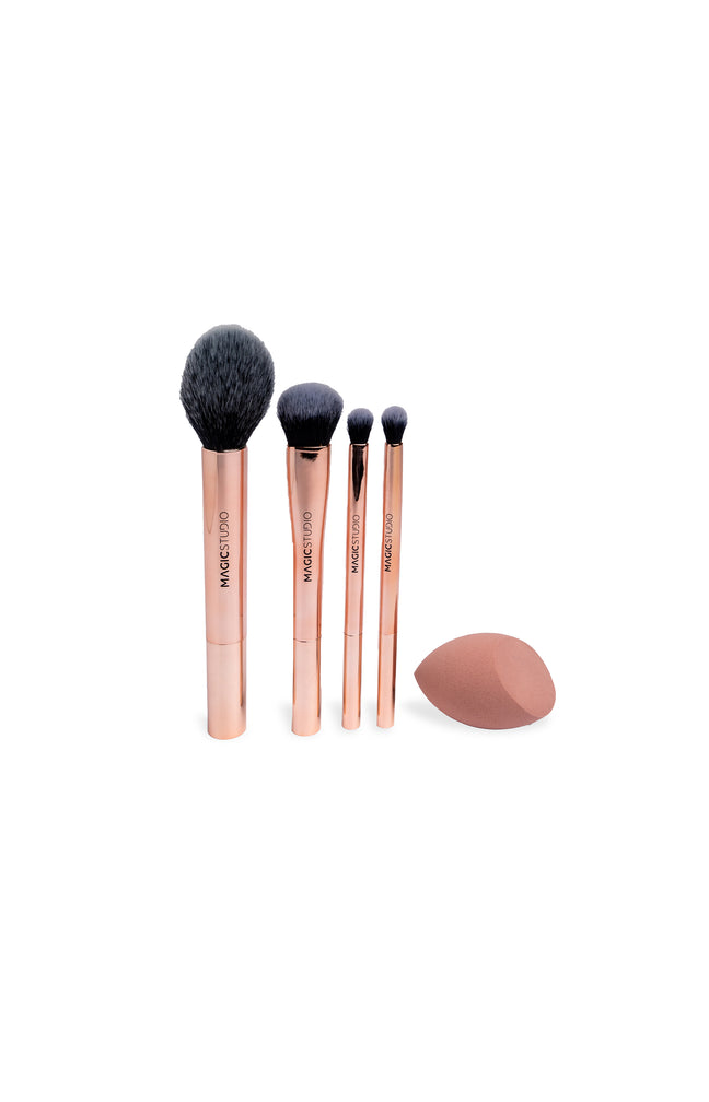 Coffret accessoires de maquillage - Rose Quartz - 5 produits