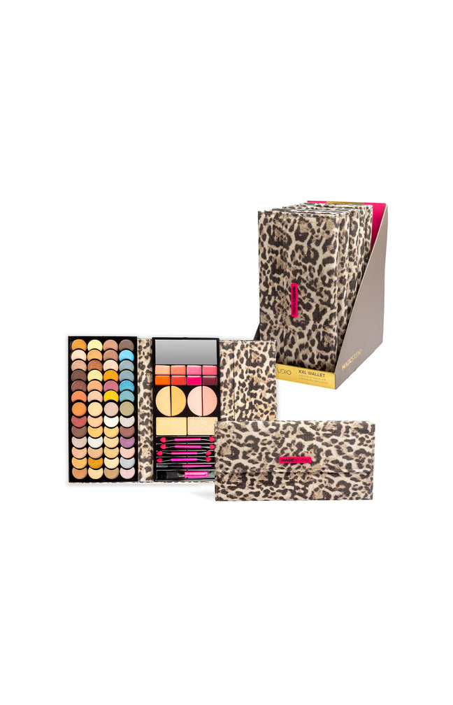 Palette maquillage XXL - Wild Safari - Teint, yeux & lèvres