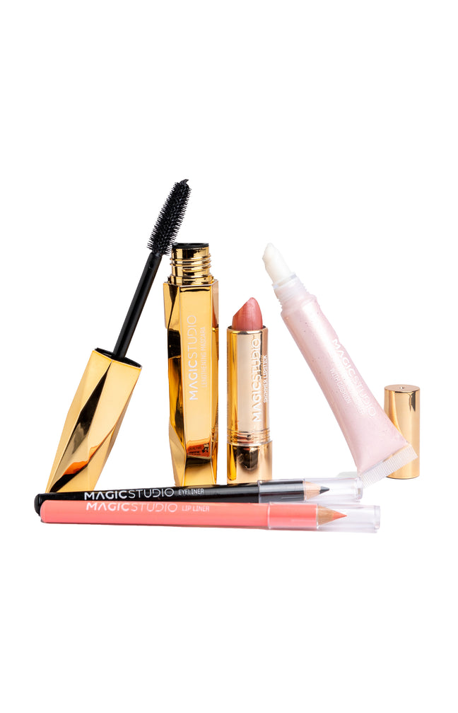 Coffret maquillage - Diamond - Teint & lèvres - 5 produits
