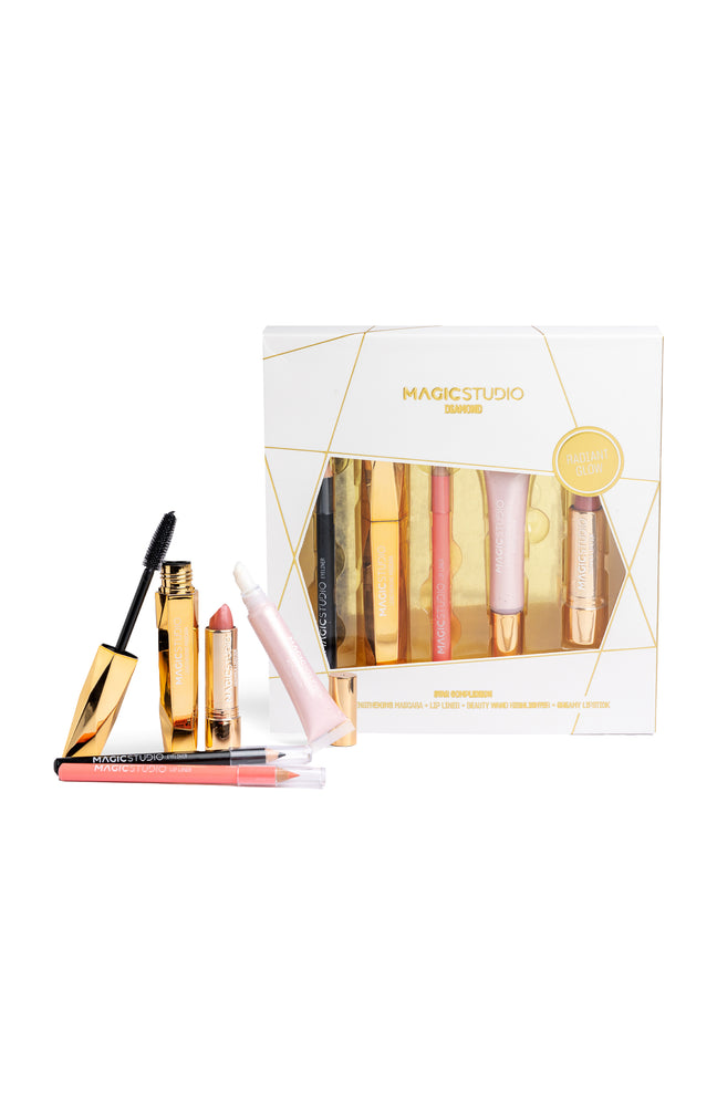 Coffret maquillage - Diamond - Teint & lèvres - 5 produits