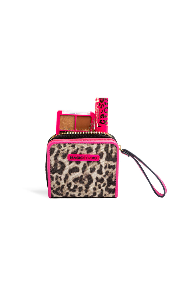 Pochette à maquillage - Wild Safari - Yeux & lèvres - 2 produits