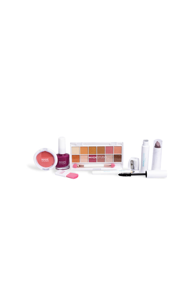 Coffret maquillage - Colorful - Teint, yeux, lèvres & ongles - 8 produits