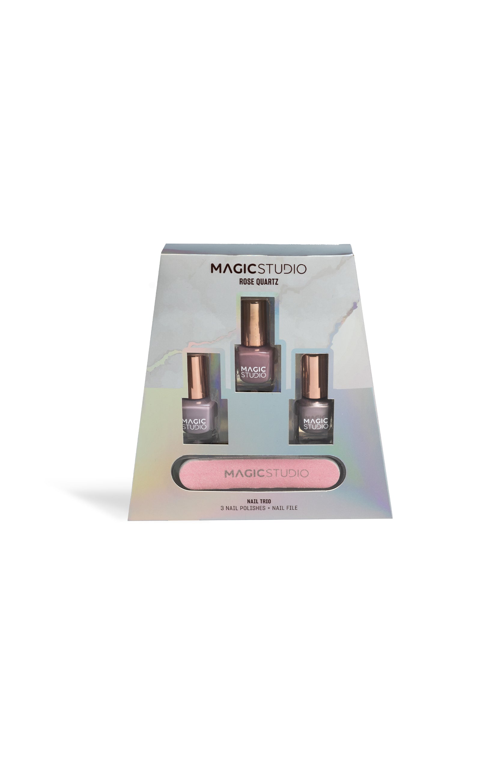Coffret manucure - Rose Quartz - Ongles - 4 produits