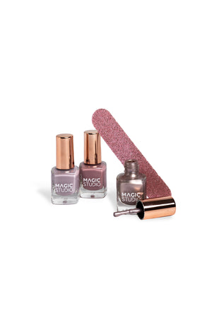 Coffret manucure - Rose Quartz - Ongles - 4 produits