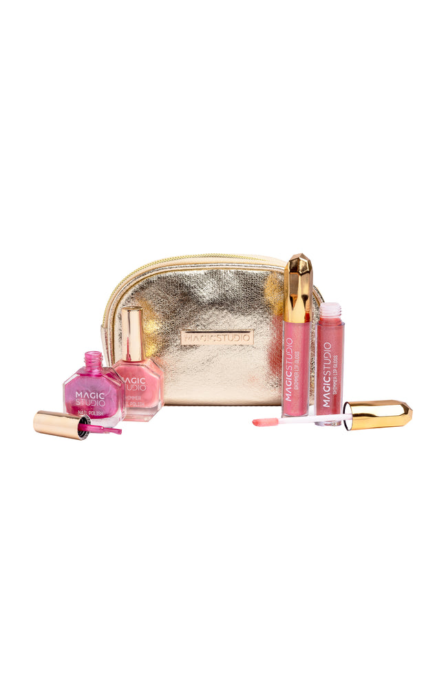 Coffret maquillage - Diamond - Lèvres & ongles - 5 produits