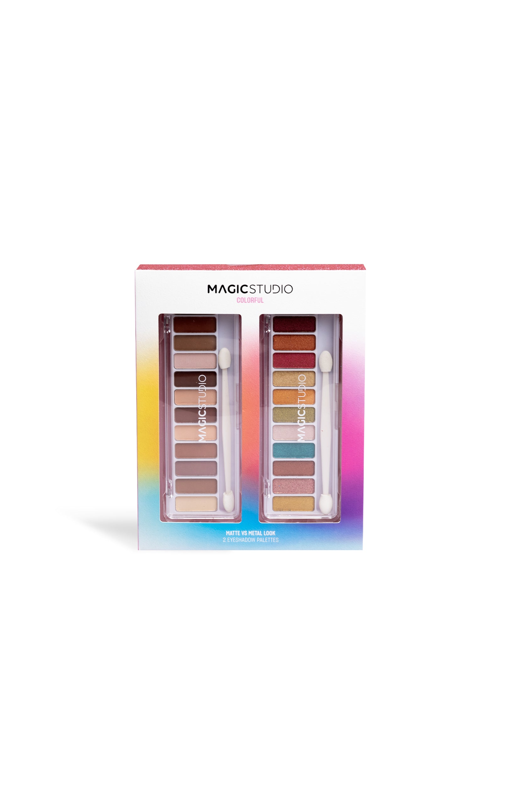 Coffret palettes de fards à paupières - Colorful - Yeux - 2 produits