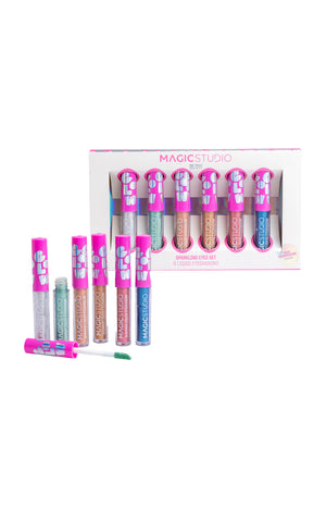 Coffret regard - Sparkling - 6 ombres à paupières liquides
