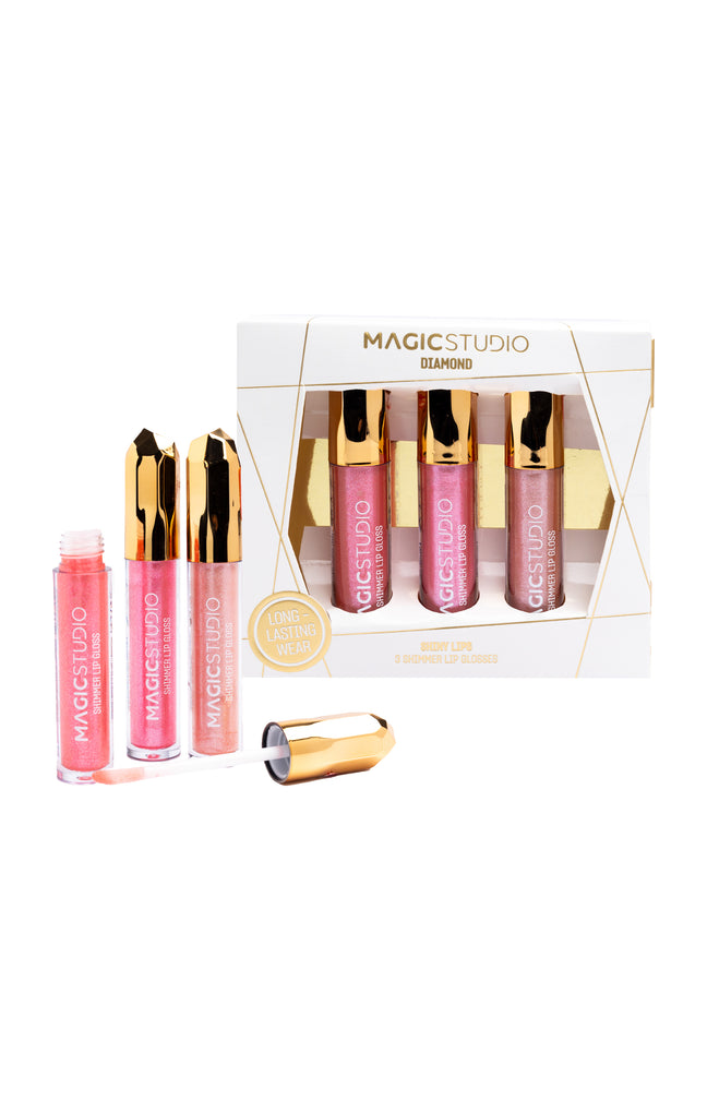 Trio de gloss brillants - Diamond - Lèvres - 3 produits
