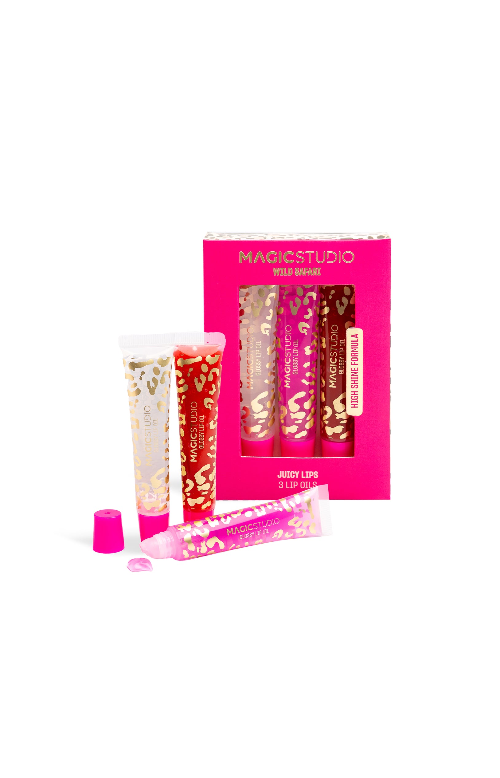 Coffret huiles à lèvres - Wild Safari - 3 produits