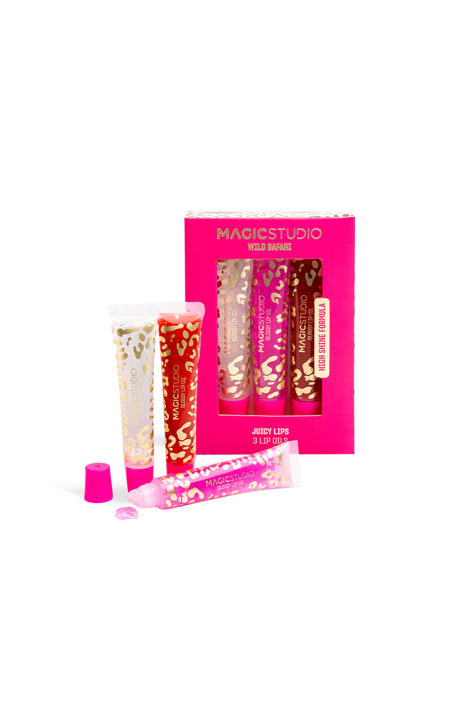 Coffret huiles à lèvres - Wild Safari - 3 produits