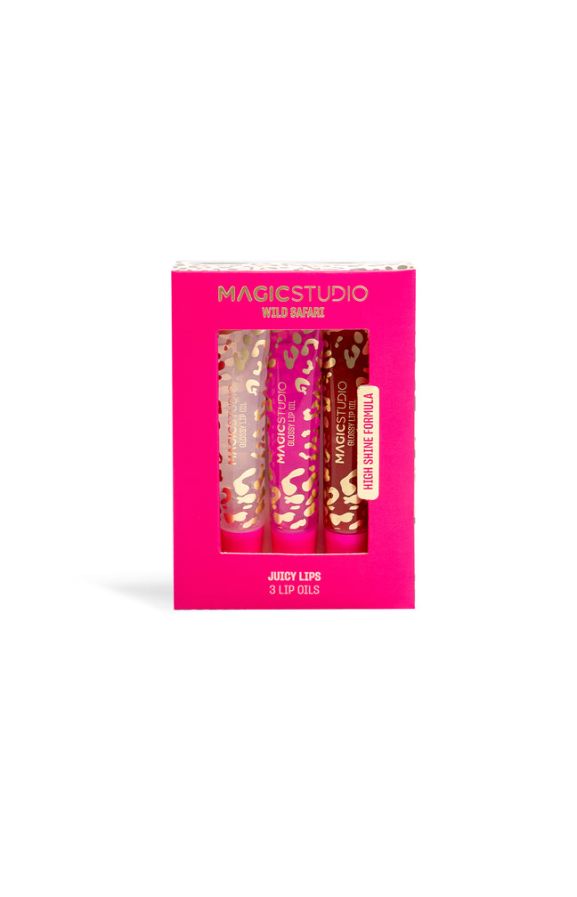 Coffret huiles à lèvres - Wild Safari - 3 produits