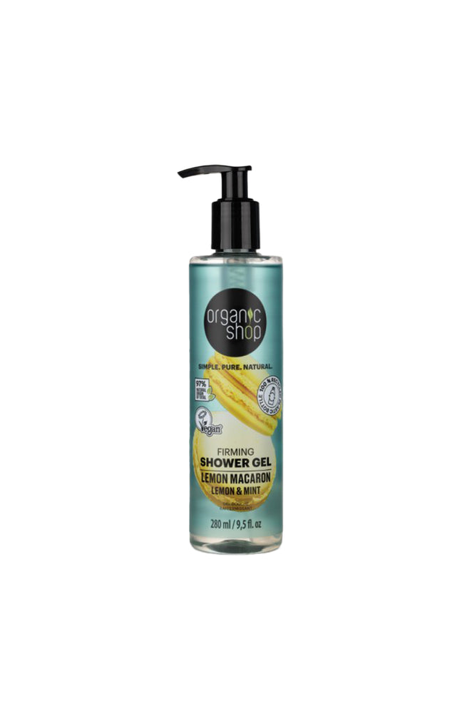 Gel douche raffermissant - Macaron & citron - 280 ml