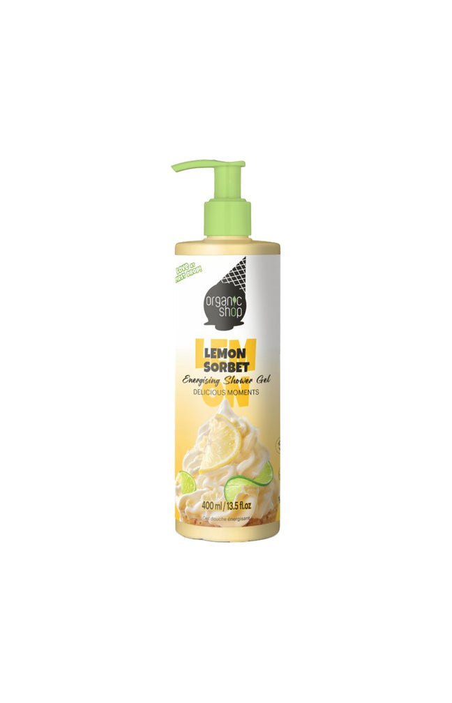 Gel douche énergisant - Sorbet citron - 400 ml