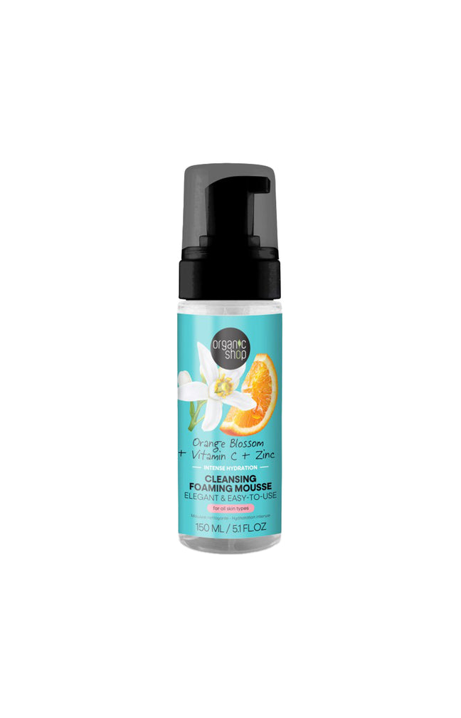 Mousse nettoyante - Fleur d’oranger - 150 ml