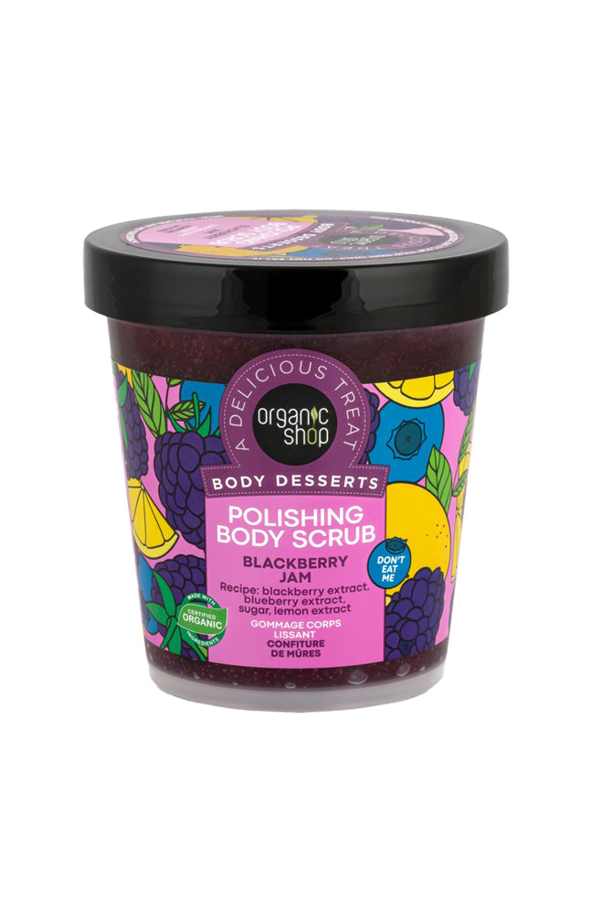 Gommage lissant - Confiture de mûres - Corps - 450 ml