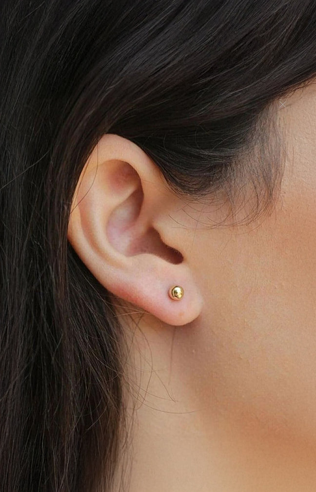 Boucles d’oreilles - Laiton plaqué or