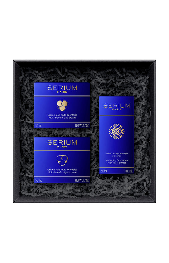 Coffret anti-âge complet - Visage - 3 produits