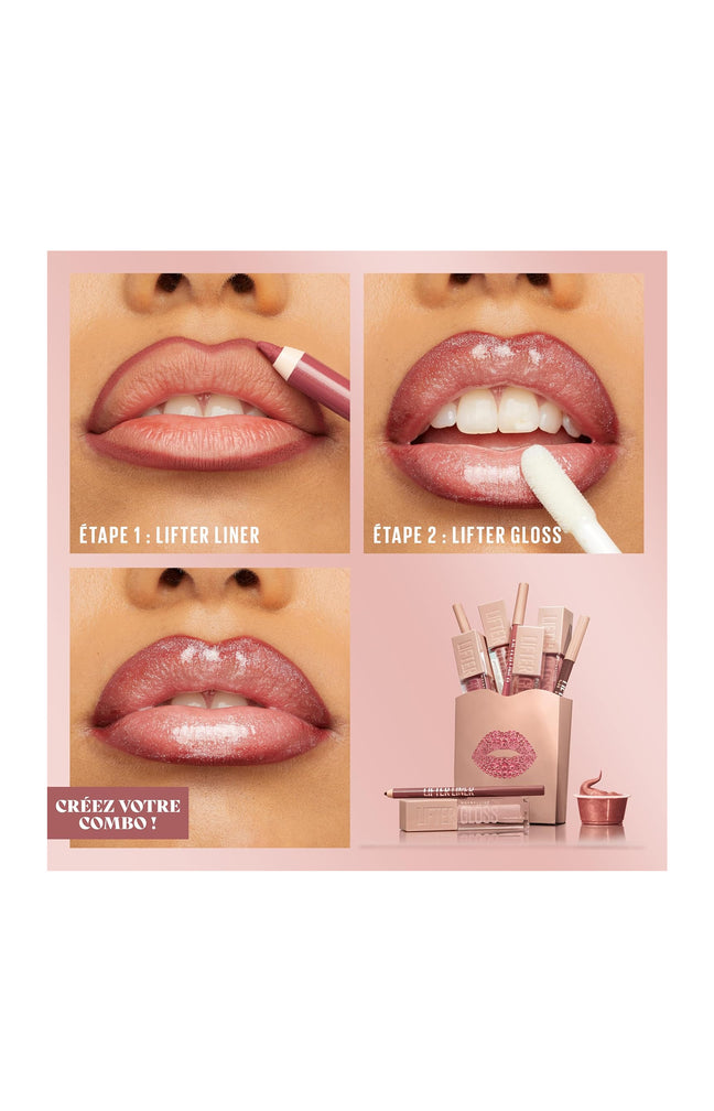 Coffret combo lèvres - Lip liner & lifter gloss