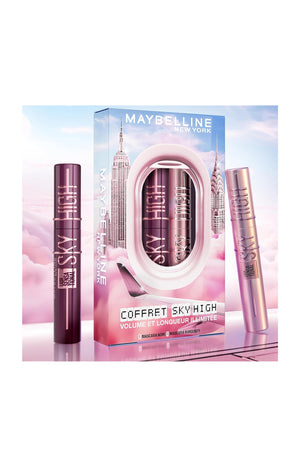 Coffret mascaras - Sky High - Very Black & Burgundy Haze