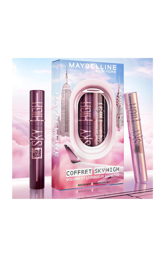 Coffret mascaras - Sky High - Very Black & Burgundy Haze