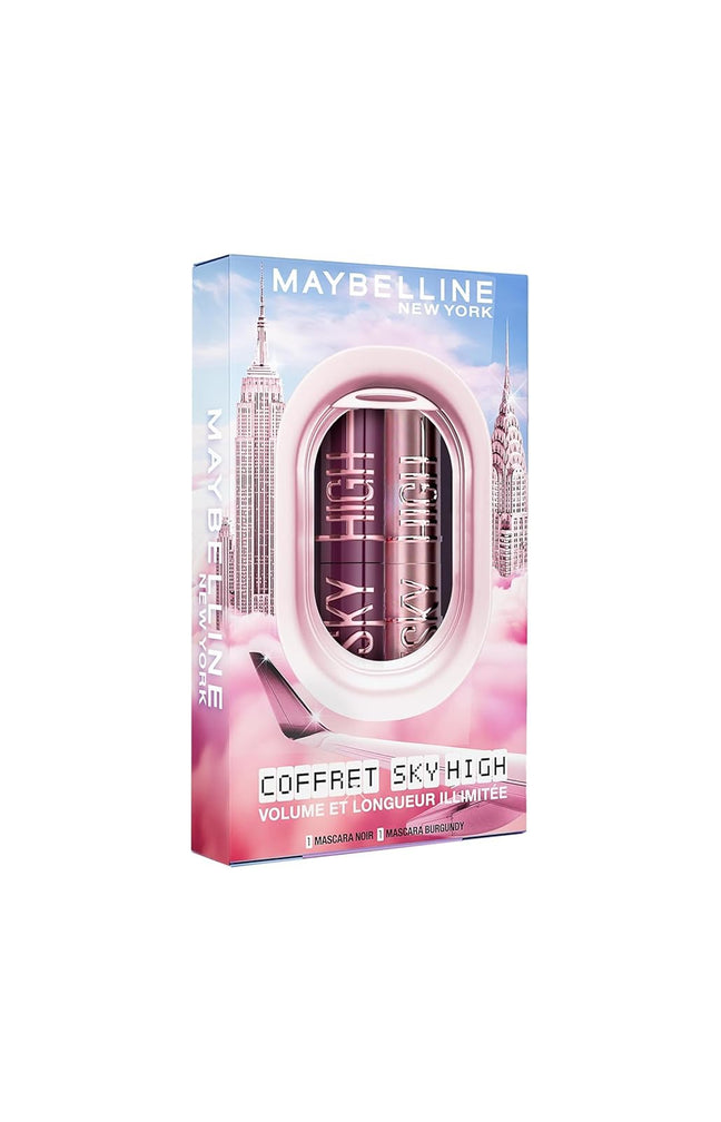 Coffret mascaras - Sky High - Very Black & Burgundy Haze