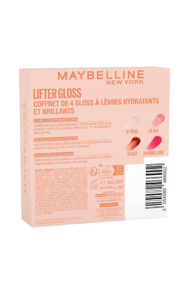 Coffret gloss à lèvres - Lifter Gloss - 4 produits