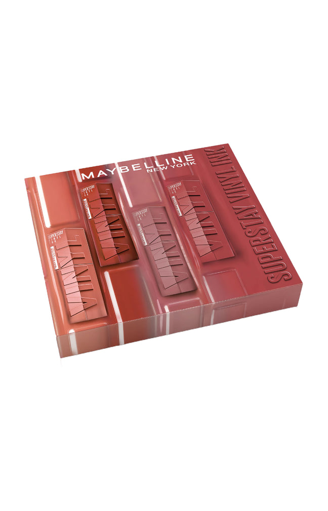 Coffret rouges à lèvres liquides - SuperStay Vinyl Ink - 4 teintes