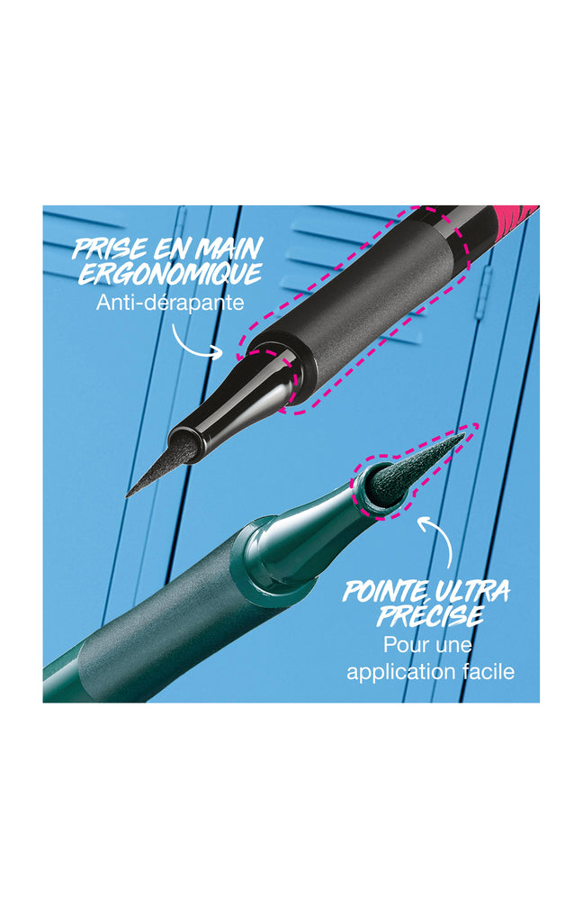 Coffret eyeliners feutre – Hyper Precise – 4 teintes