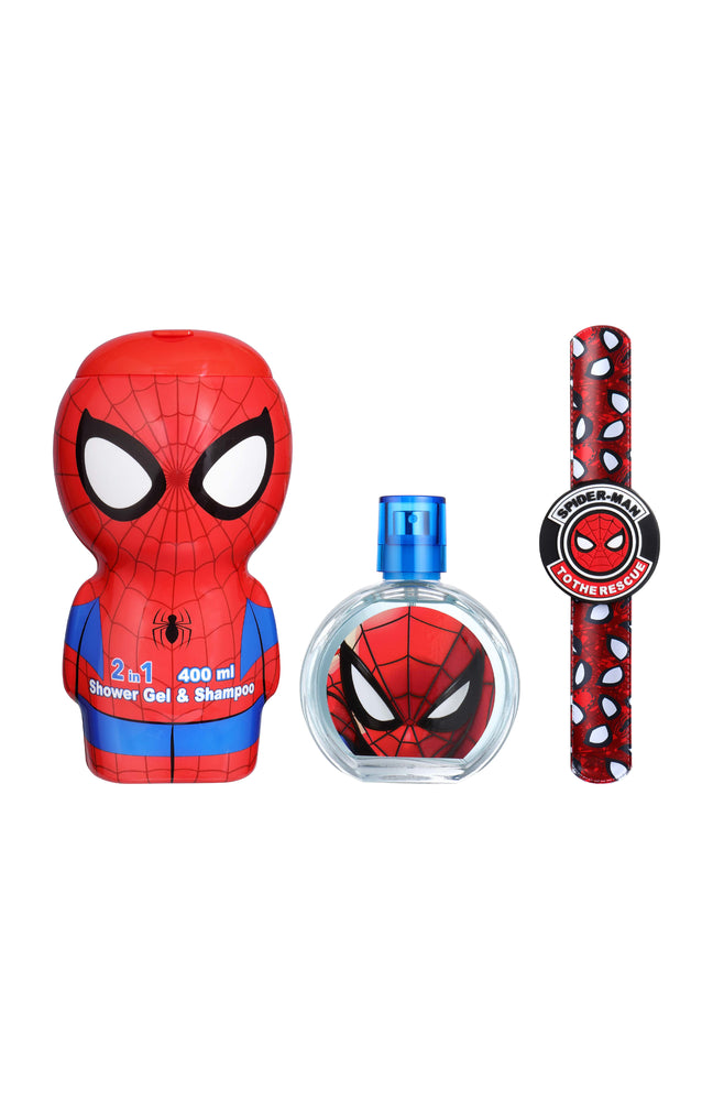 Coffret Spider-Man - Eau de toilette - Boisé - 3 produits