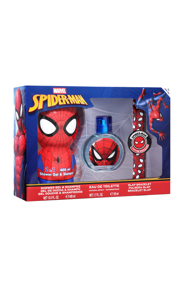 Coffret Spider-Man - Eau de toilette - Boisé - 3 produits