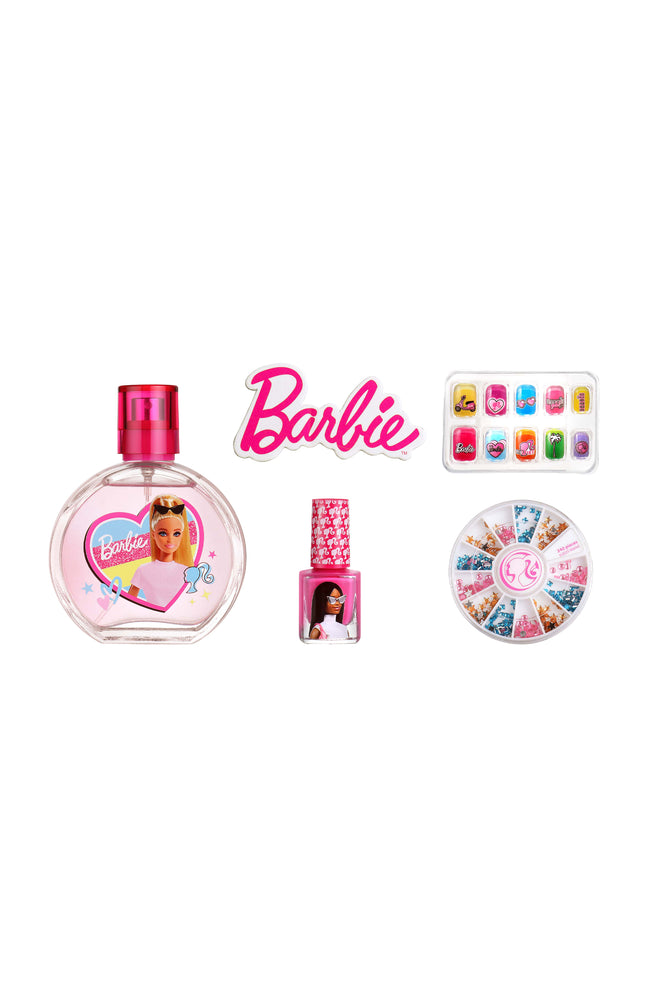 Coffret Barbie - Eau de toilette & kit manucure - Floral - 5 produits