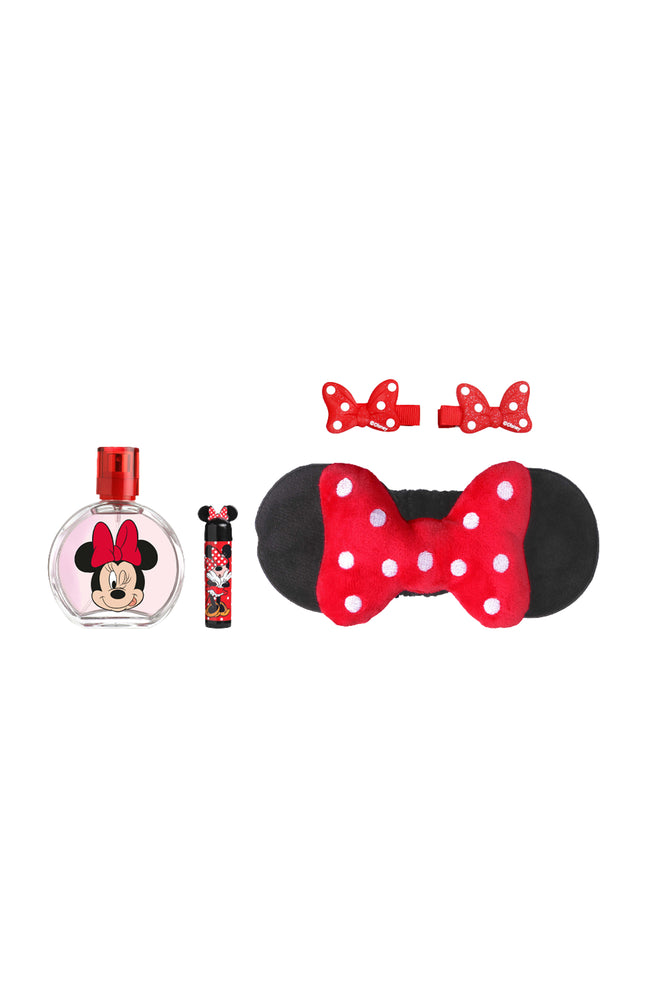 Coffret Minnie Mouse - Eau de toilette & accessoires - Fruité - 4 produits