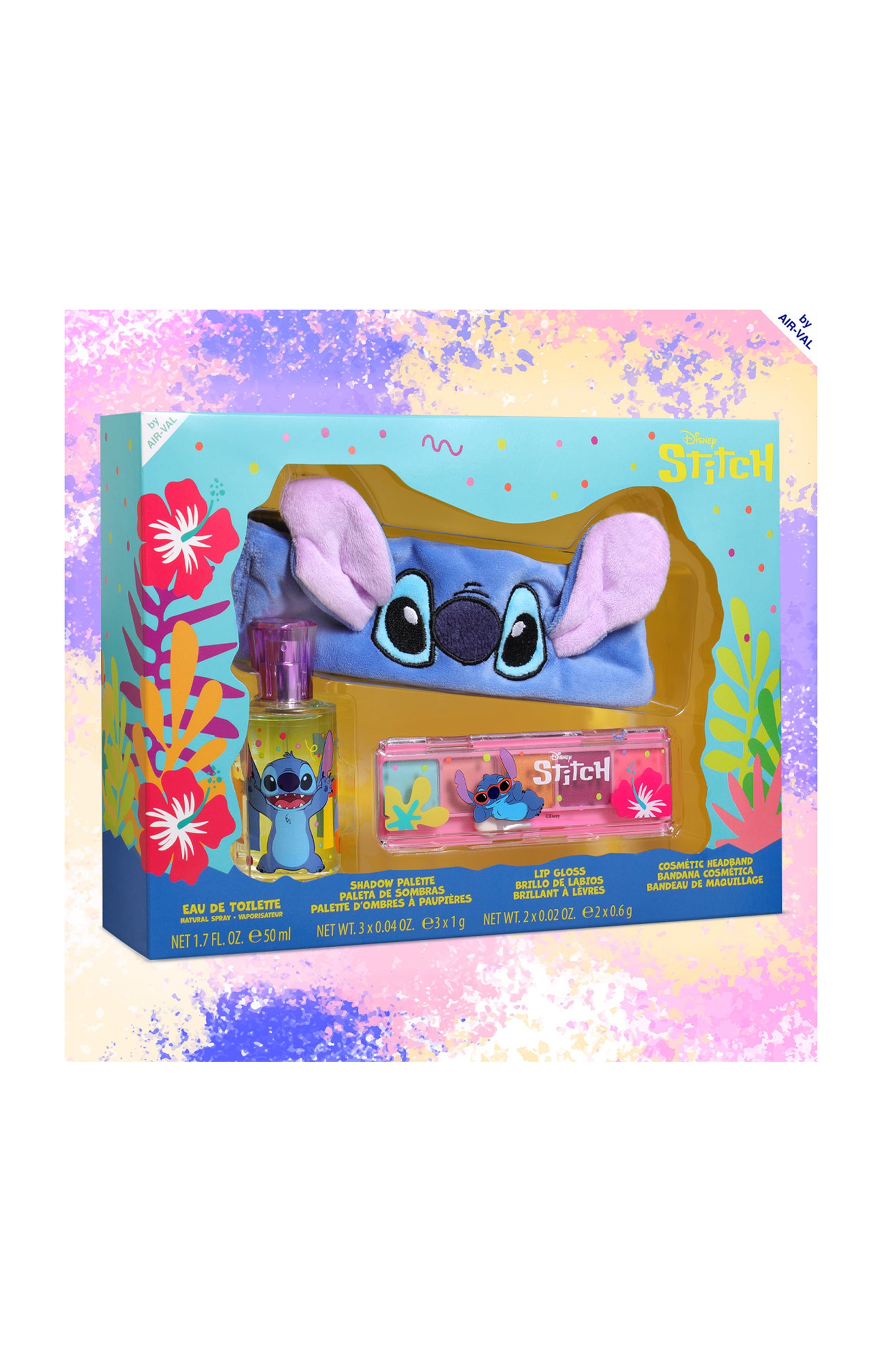 Coffret Stitch - Eau de toilette & maquillage - Gourmand - 3 produits
