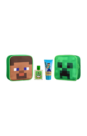 Coffret Minecraft - Eau de toilette & gel douche - Boisé