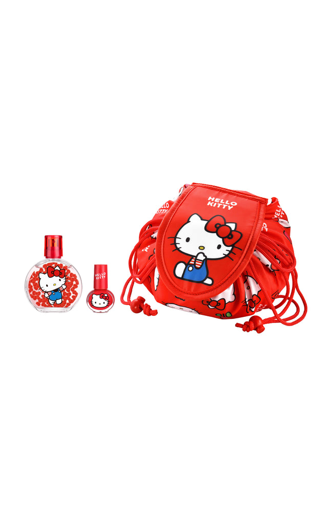 Coffret Hello Kitty - Eau de toilette & accessoires - Fruité - 3 produits