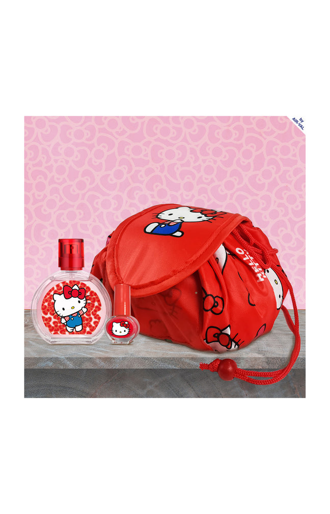Coffret Hello Kitty - Eau de toilette & accessoires - Fruité - 3 produits