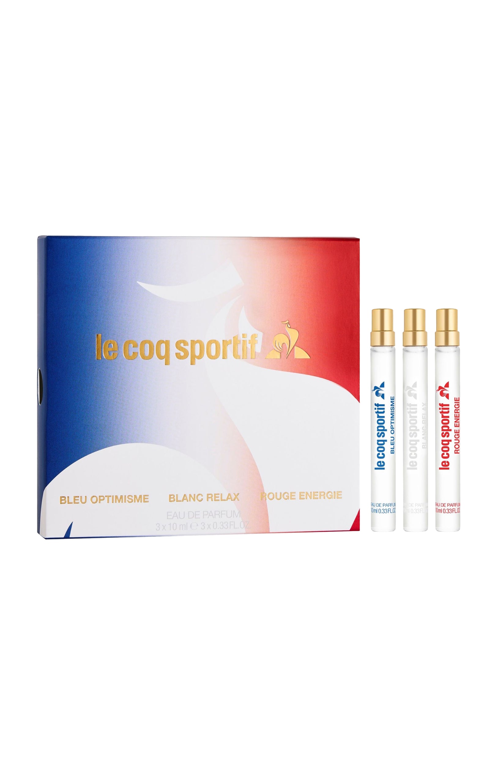 Coffret Le Coq Sportif Eau de Parfum - Homme - 3 x 10 ml